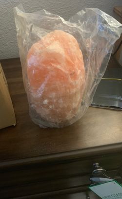 Rock lamp