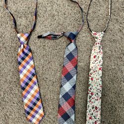 3 Boy’s Ties