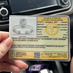 Size 7 engagement ring