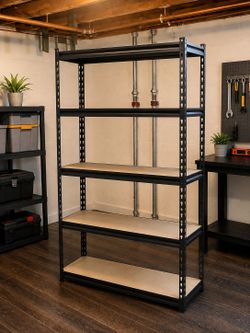 72" Storage Shelves - 5 Tiers - 2000lbs Capacity New In Box - Sealed