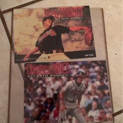 Baseball Magazine Poster Size Cards