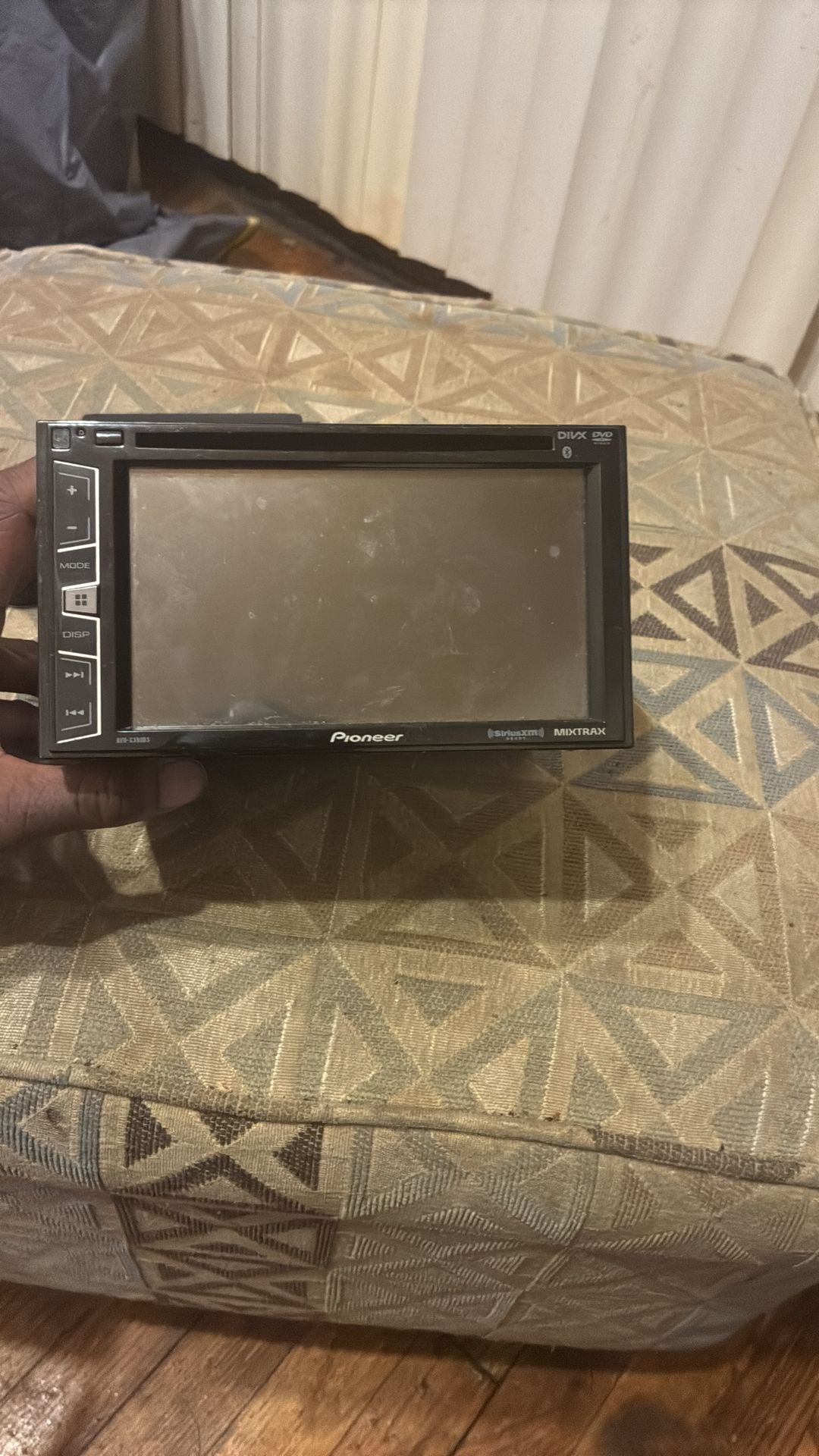 Pioneer car radio and dvd player