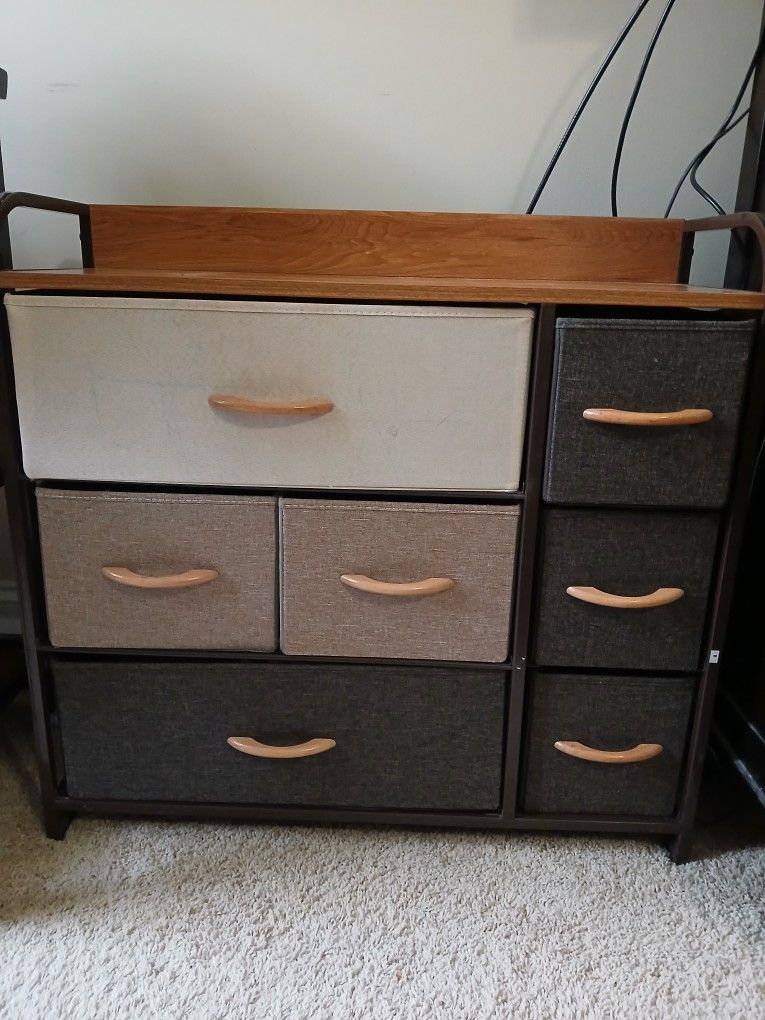 7 Drawer Storage Dresser