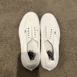 Stained White Men Vans 