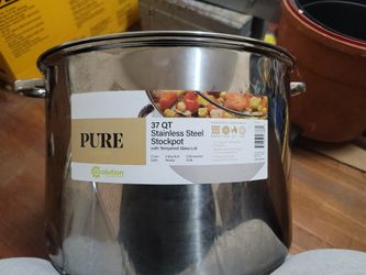 Pure 37qt Stock Pot New