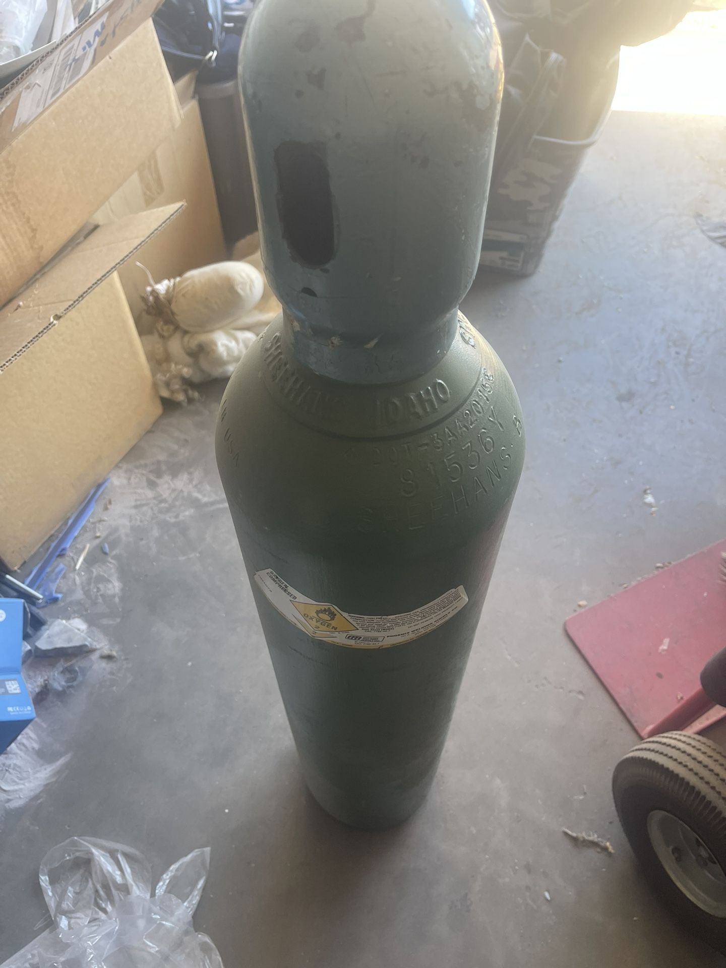 Oxygen Welding Tank