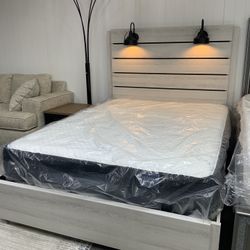 Queen Size Bed With Mattress SALE