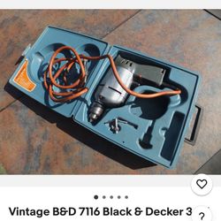 Black And Decker Drill