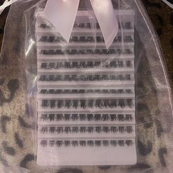wispy lash clusters