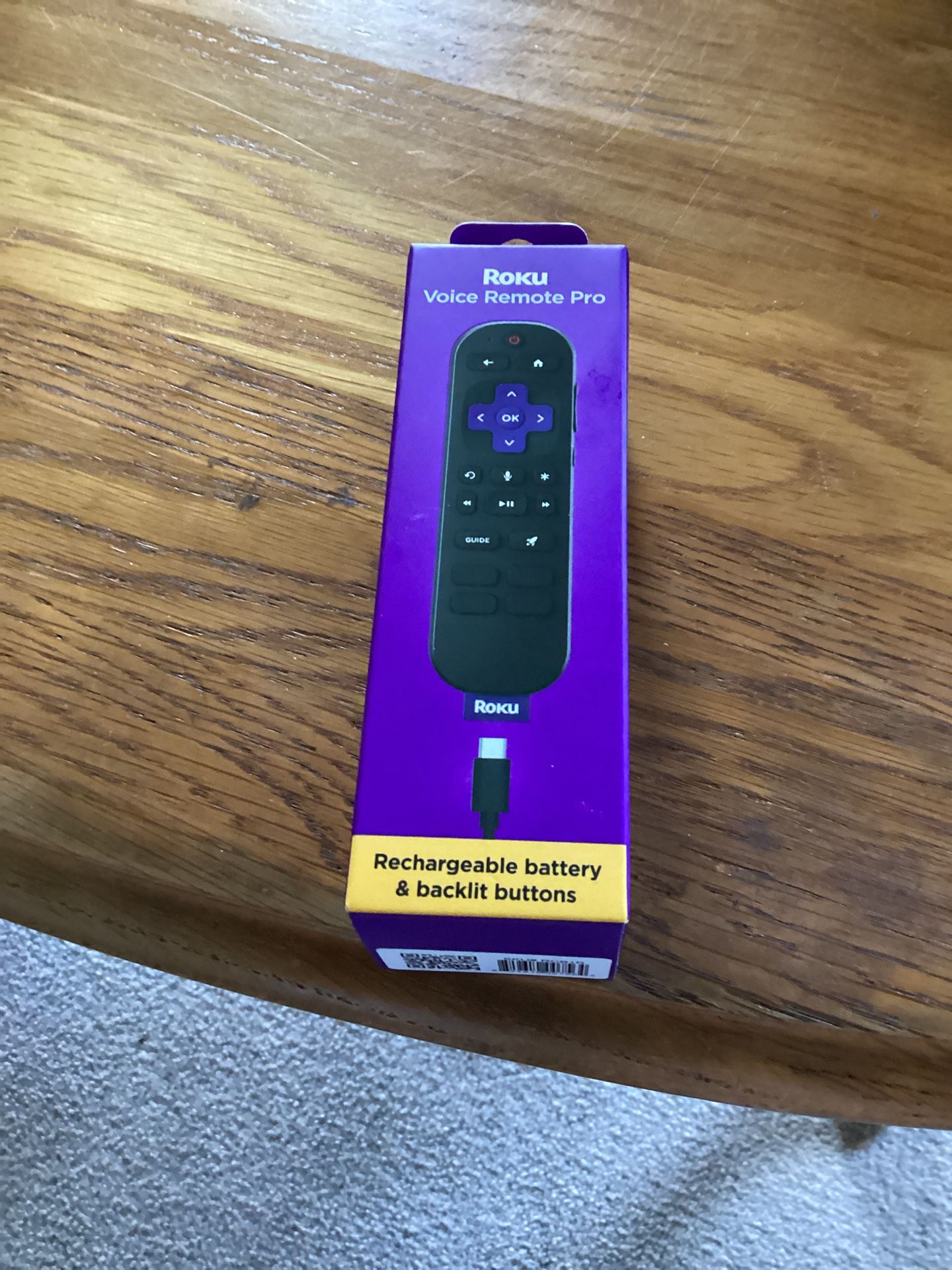Roku voice Control Remote