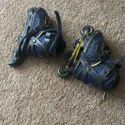 Blue Roller Blades Size 1-4
