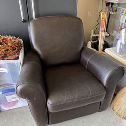 Club chair! Leather From Macy Home 