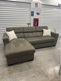 Grey sectional sofa bed !!! Great condition