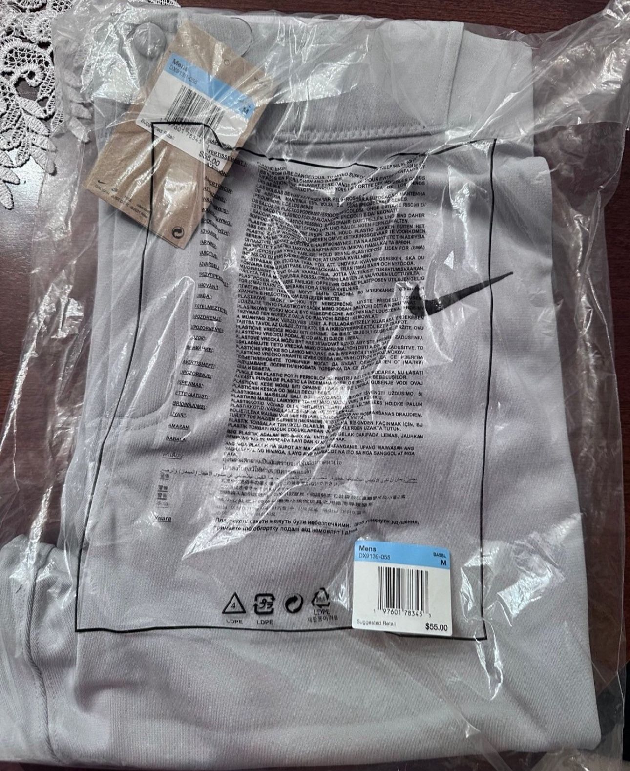 Blue Stripe Gray Baseball Pants