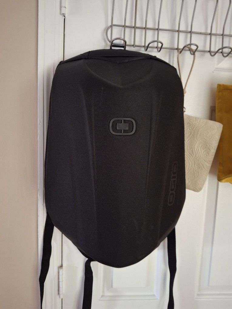 Motorcycle Gloves And Backpack