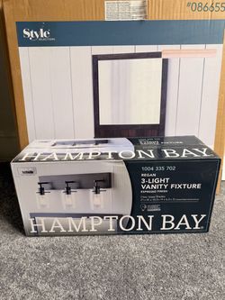 Hampton Bay Regan 3-Light Vanity Fixture