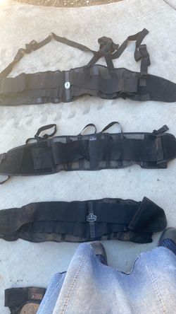 Ergodyne ProFlex Back Support Belts – Lot of 3