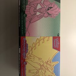 Pokemon center ETB Roaring Moon & Iron Valiant