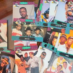 Vtge 90s Yo MTV RAPS Collector Cards