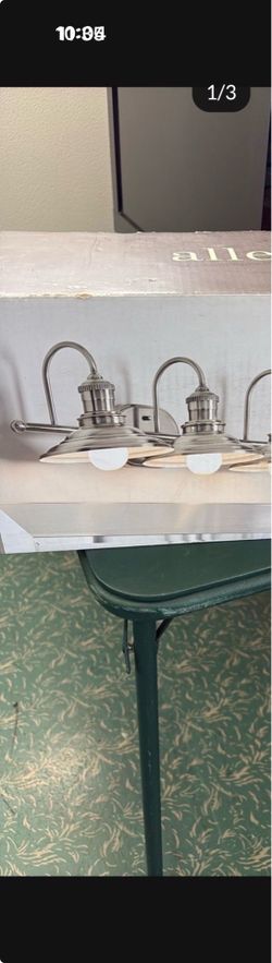 Allen and Roth Bathroom Light Fixture