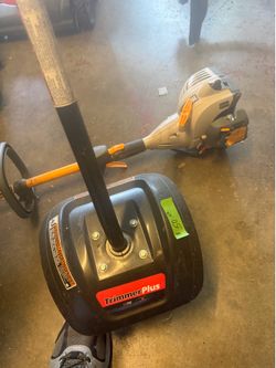Trimmer plus gc720 cultivator with a RYOBI EX26 trimmer