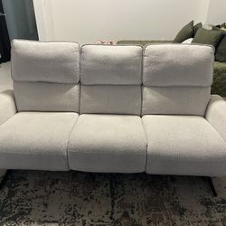 Living Spaces Reclining sofa