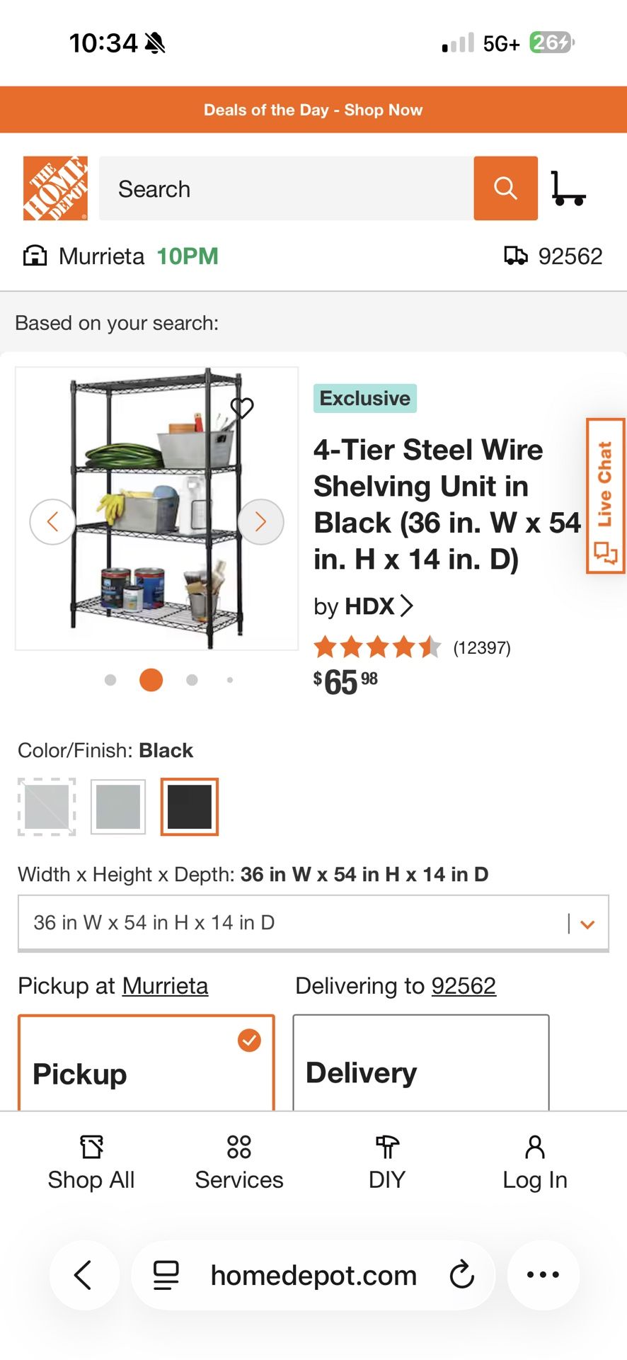 Shelving Unit