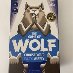 The Game of Wolf Family Party Trivia Game; Ages 14+, 4-12 Players; New in Box