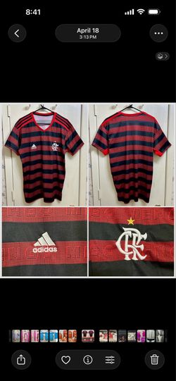 Adidas CR Flamengo Home Soccer Jersey 2019-20 size Large