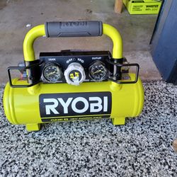 AIR COMPRESSOR RYOBI 18V TOOL ONLY 