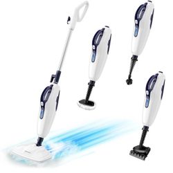 Steam Mop, Floor Steamer with Detachable Handheld Steam Cleaner for Tile, Hardwood Floors