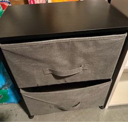 Small Black Nightstand – $15