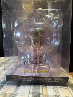 Hello Kitty Makeup Brushes And Case