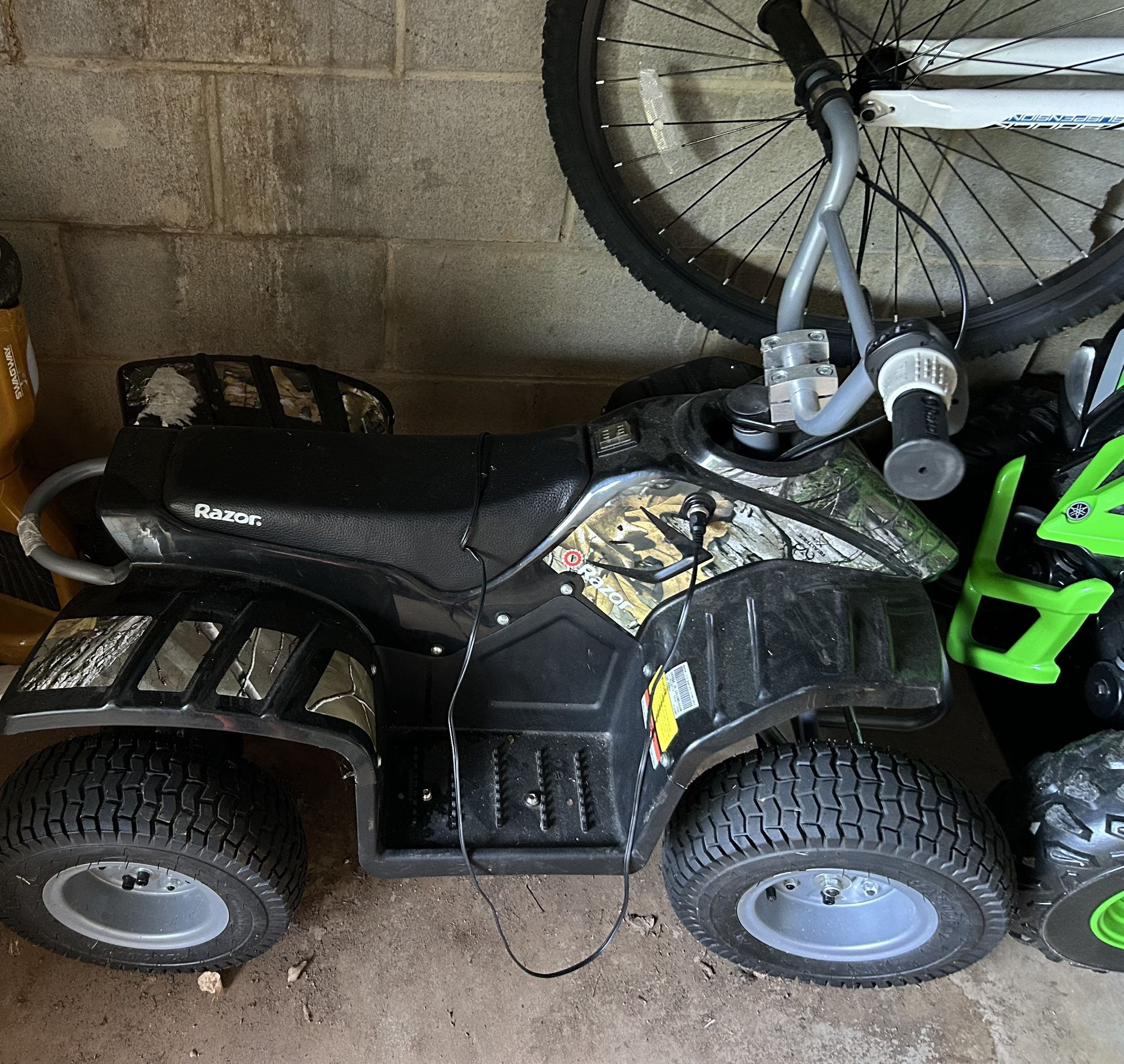 Electric Four Wheeler Razor Dirt Bike