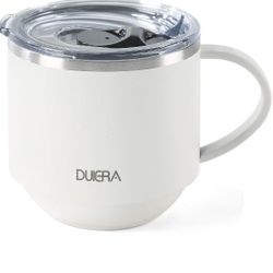 DUIERA Coffee Cup Travel Coffee Mug 12 