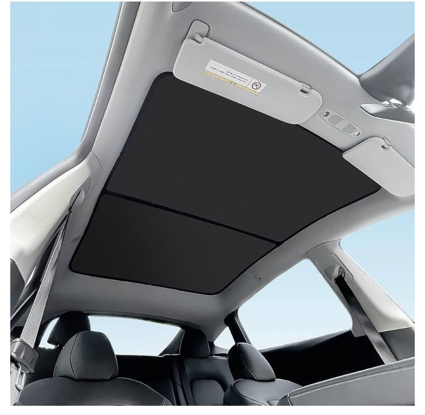 TopFit Sunshade Roof Window Protection Tesla Model Y