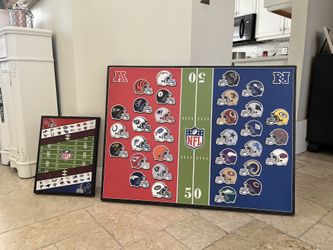 NFL Football Canvas Art