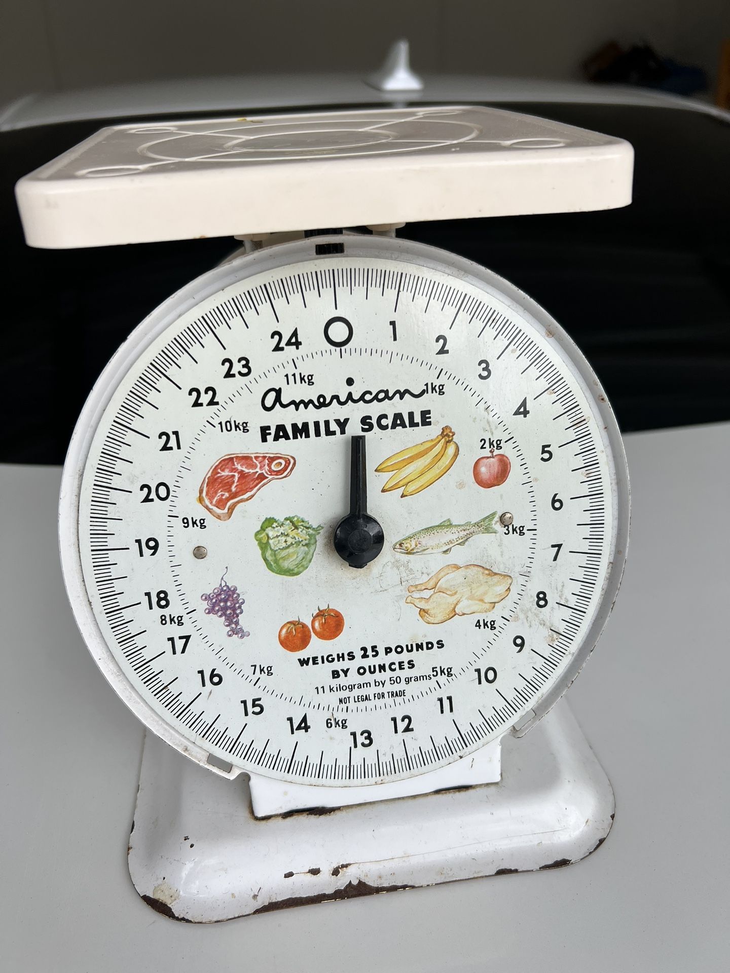 Vintage Modern Food Kitchen Scale