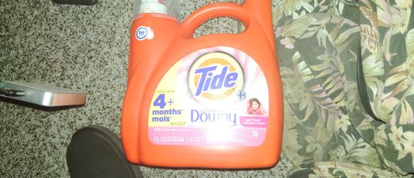 2 Tide Gallons With Downy Retails For$24.99 Each!!!