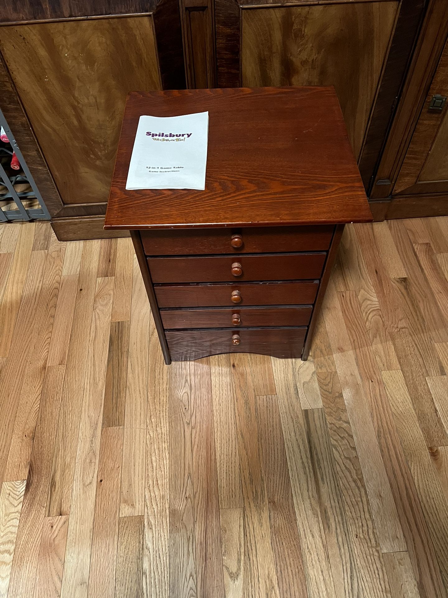 Spilsbury 12 in 1 Game Table! Pull out Drawers are double sided game boards