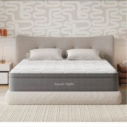Comfort King Medium Firm 14 in. Hybrid Mattress, Motion Isolation and Cooling