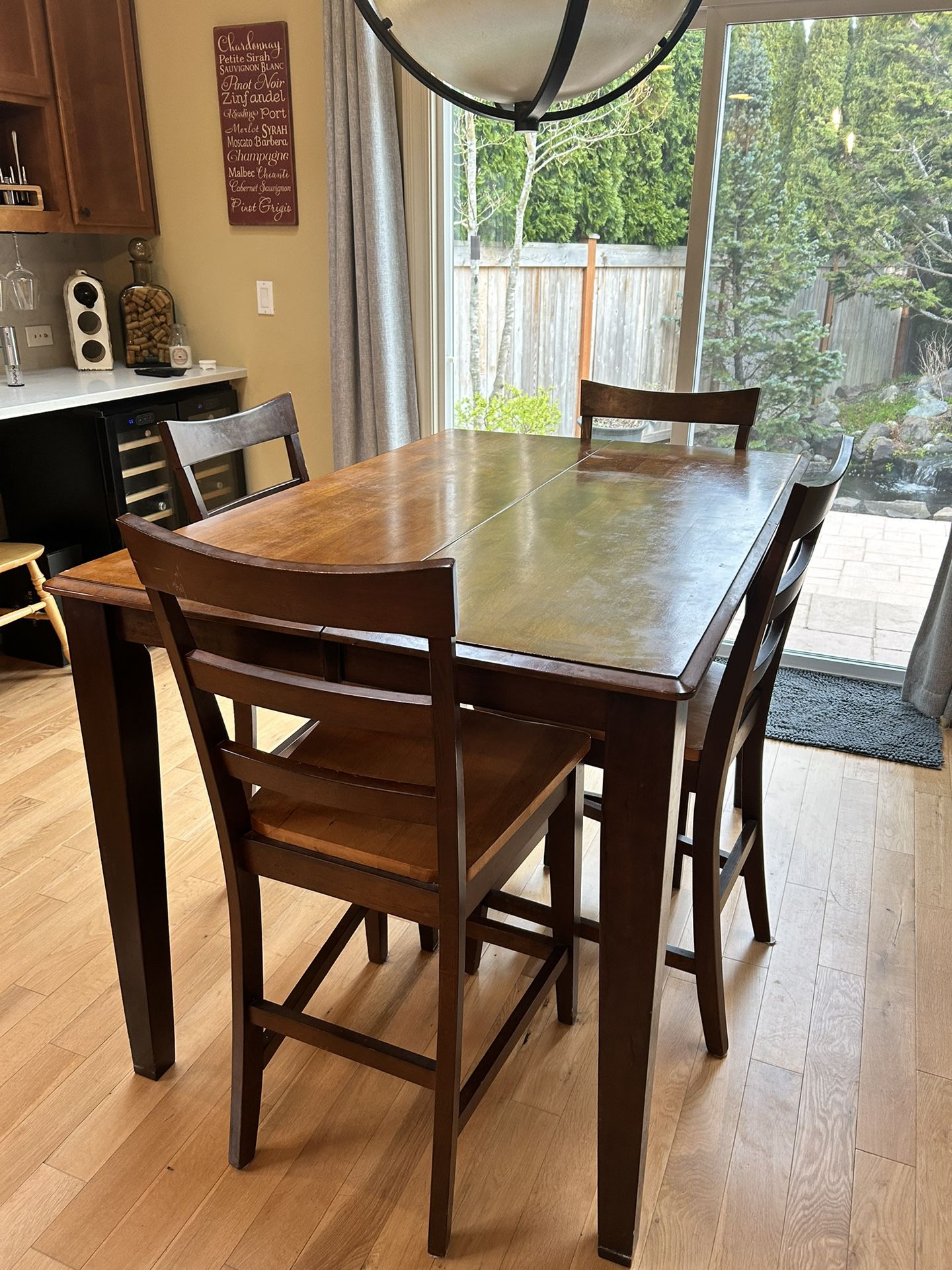 Counter height kitchen Table