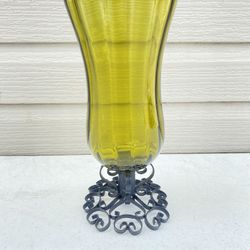 Mid Century Vase Or Votive Holder