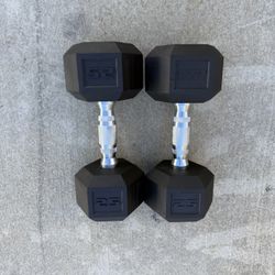 25lbs Dumbbells 