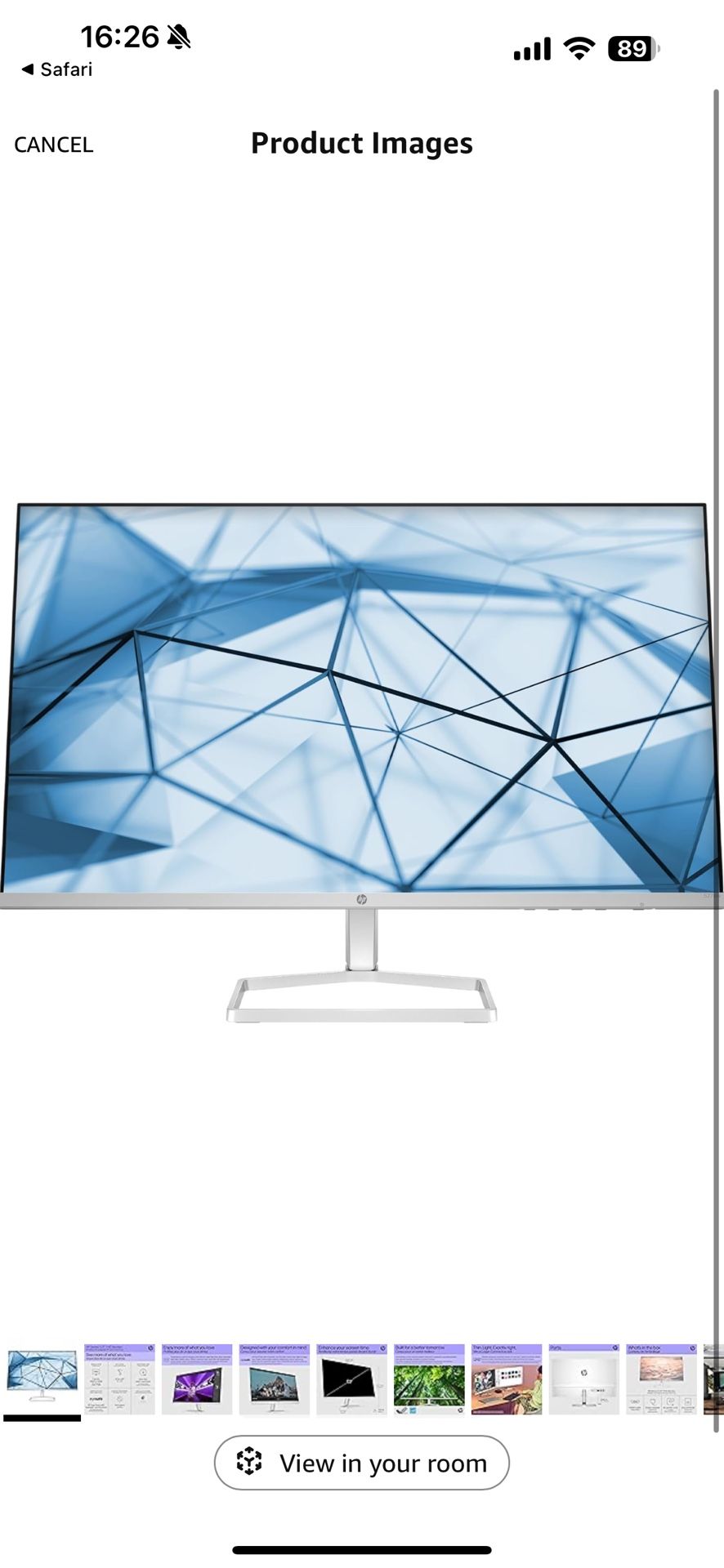 HP Series 5 27 inch FHD Monitor