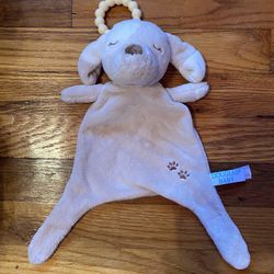 Douglas Toys Tan Puppy Lil Sshlumpie Plush Stuffed Animal Teether