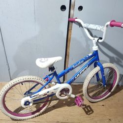 Huffy: Seastar Girls Bike (Blue, Pink & White)