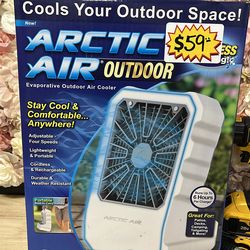 ARCTIC AIR 10 CFM 4-Speed Settings Portable Evaporative Air Cooler for Outdoor