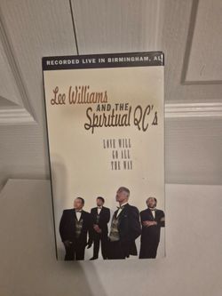 LEE WILLIAMS & The SPIRITUAL QC'S Love Will Go All The Way VHS Tape Concert