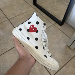CDG Converse Size 8